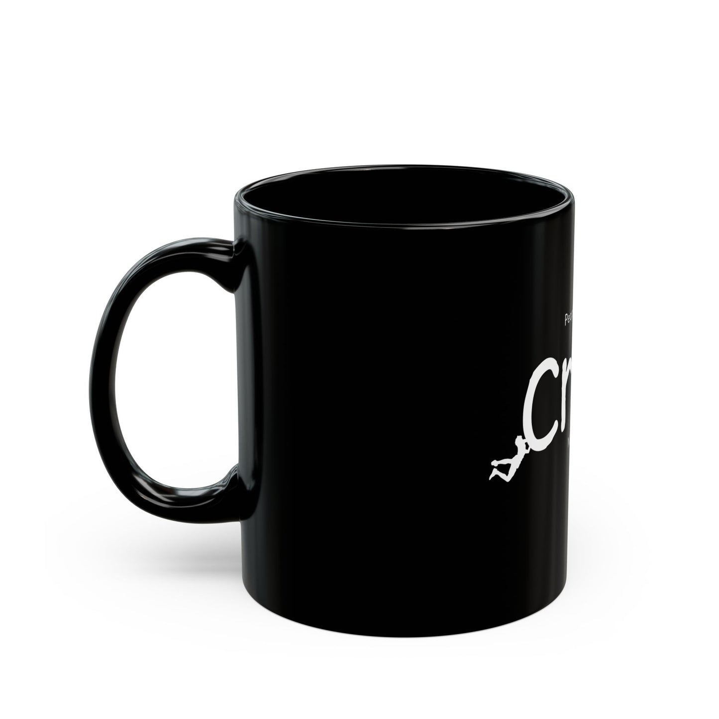 People Think I'm Crazy Ninja Mom - Black Mug (11oz, 15oz)