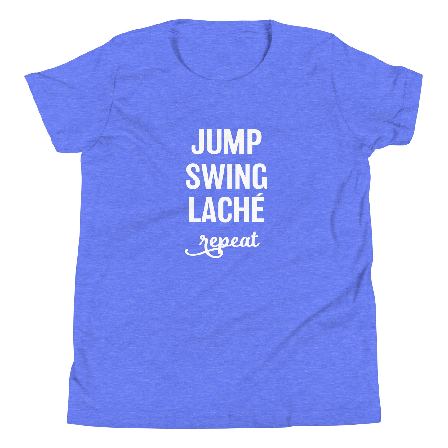 Jump Swing Lache Repeat - Girl's Ninja T-shirt