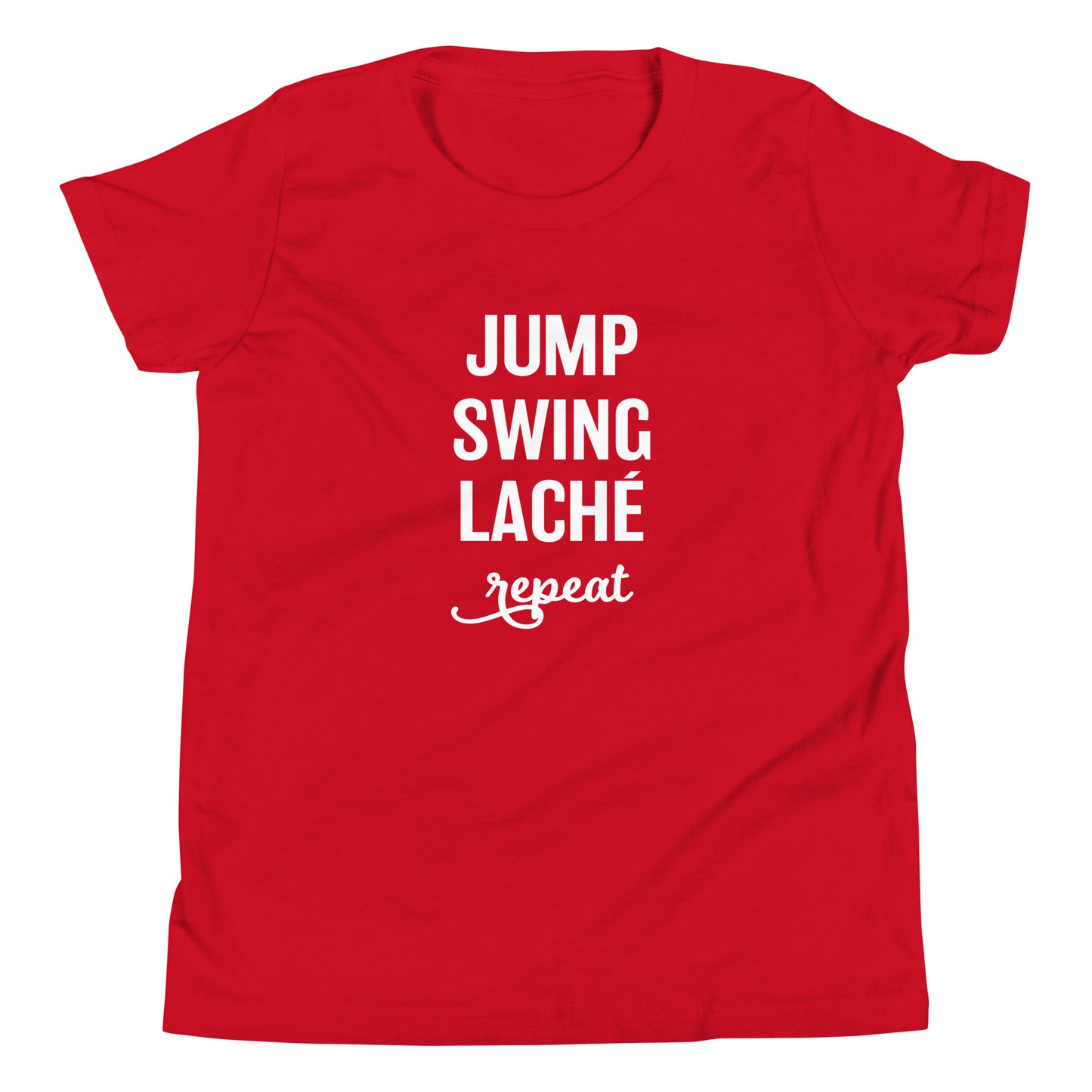 Jump Swing Lache Repeat - Girl's Ninja T-shirt